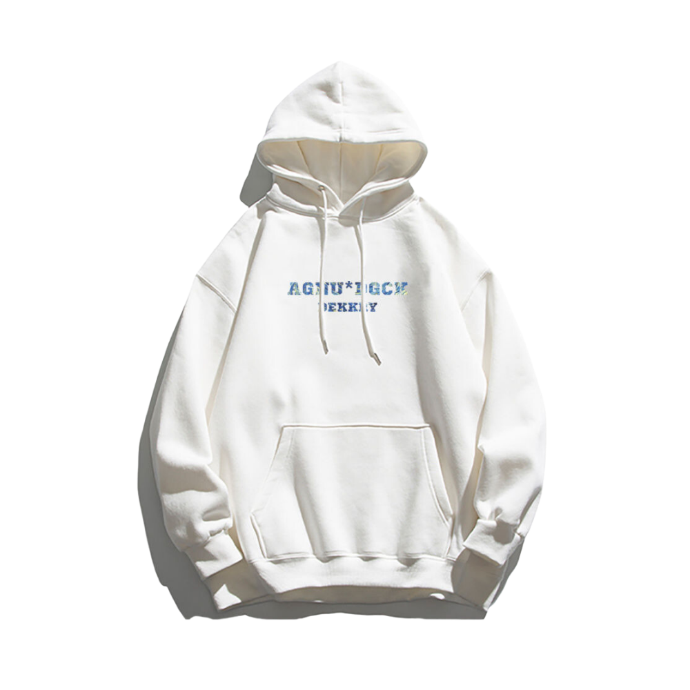 High Street Oil Painting Hoodie