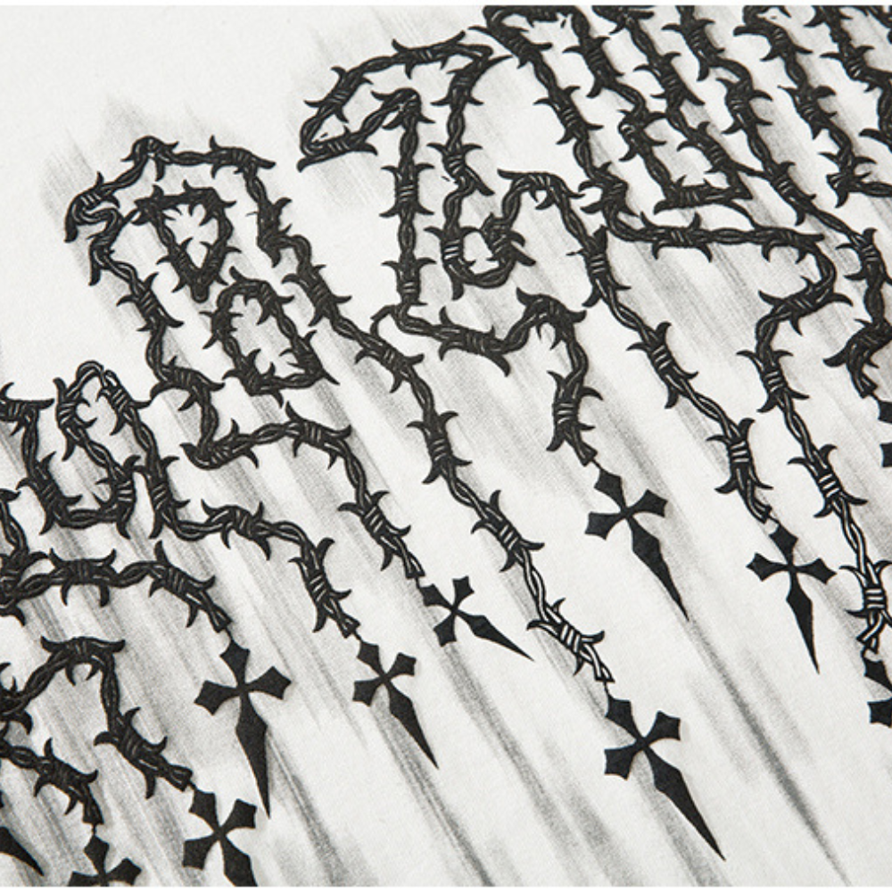 Street Letter Graphic Cotton Oversize T-Shirt