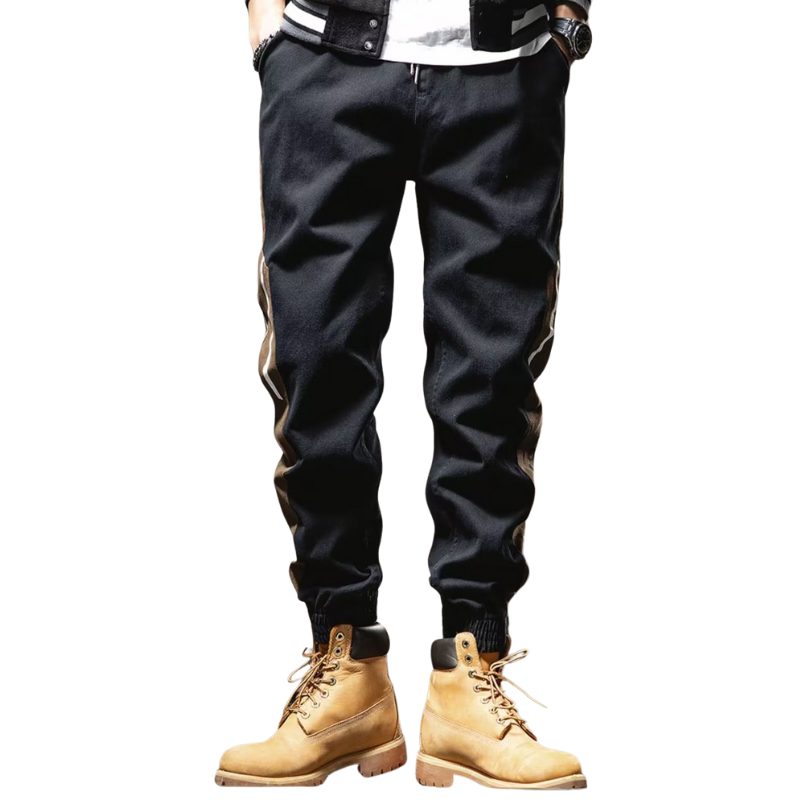 Retro Side Stripe Cargo Pants