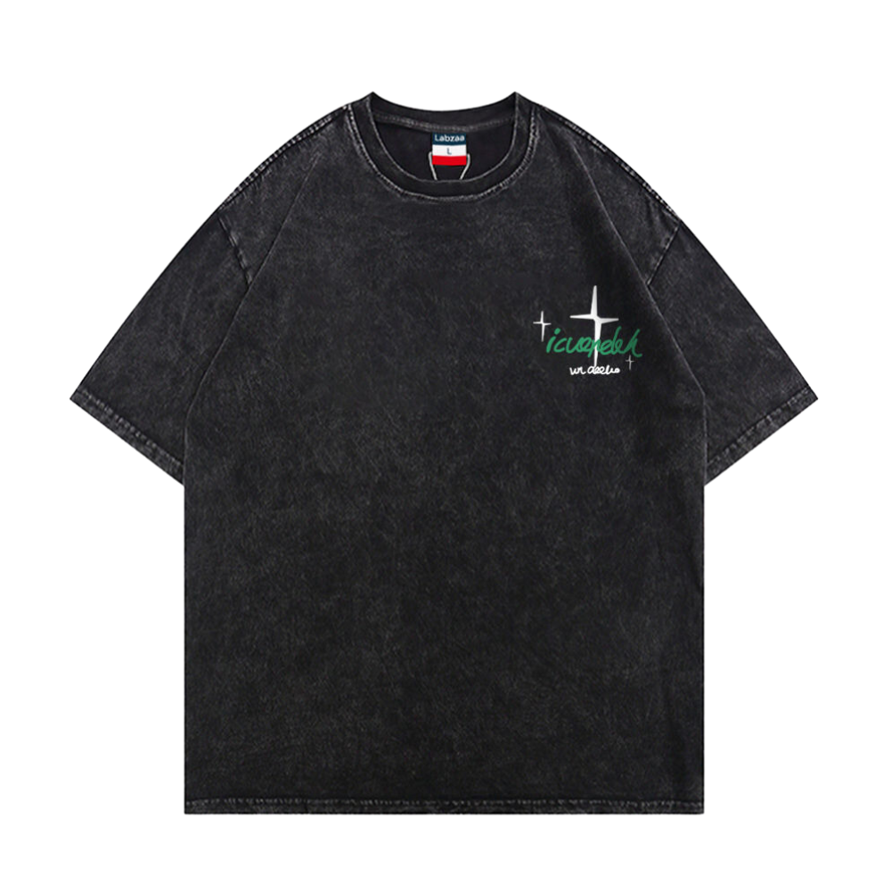 Street Angel Graphic Washed T-Shirt