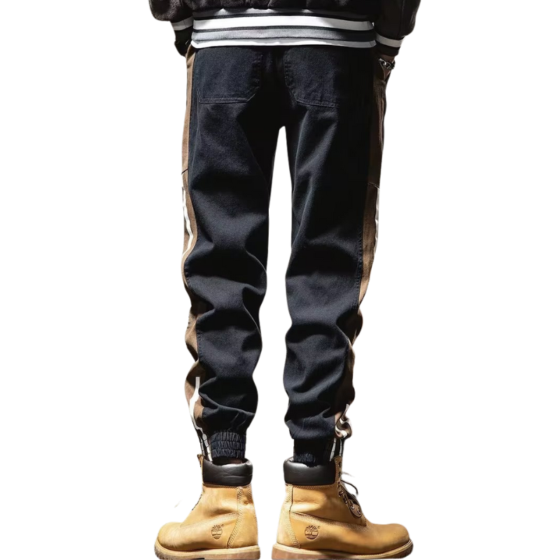 Retro Side Stripe Cargo Pants