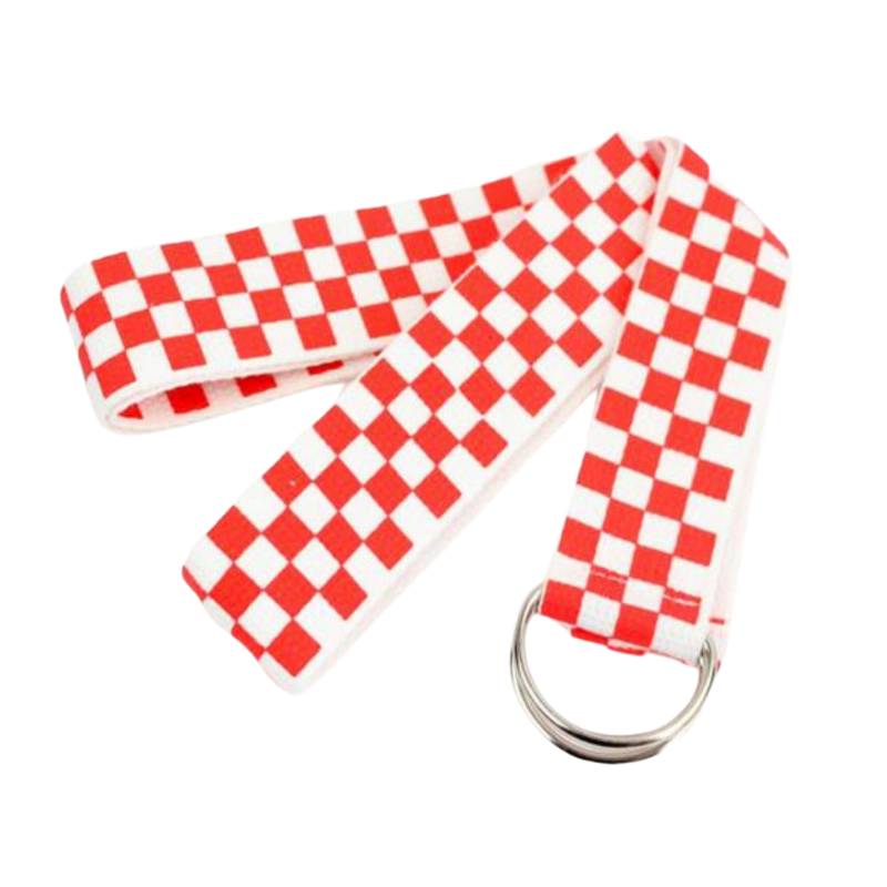 Casual Chessboard Nylon Belts