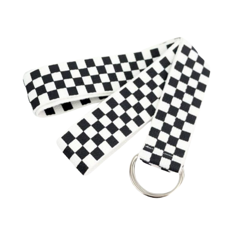 Casual Chessboard Nylon Belts