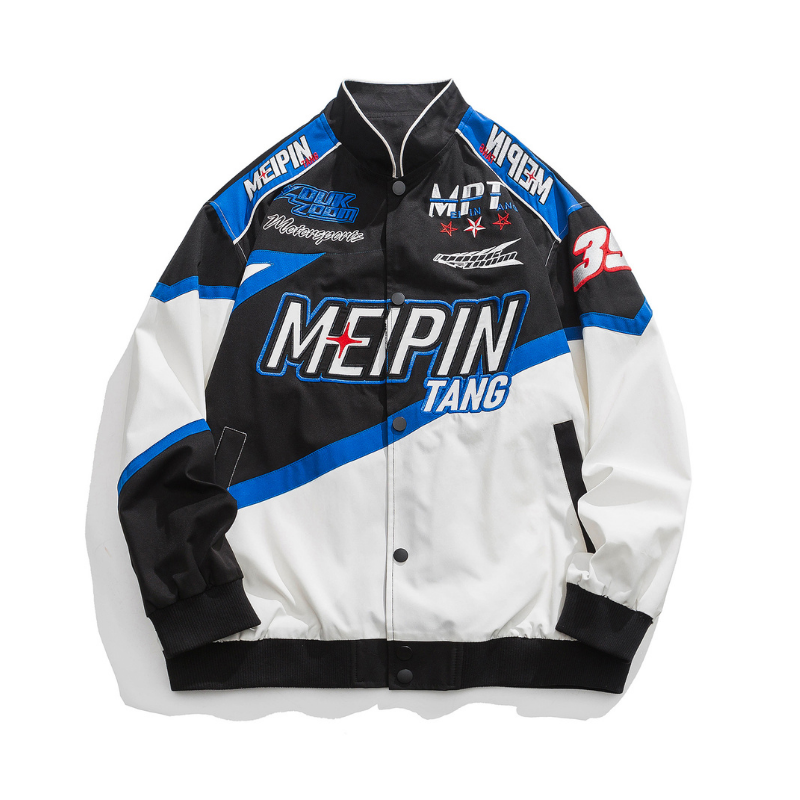 Urban High Street Motorcycle Style Jacket