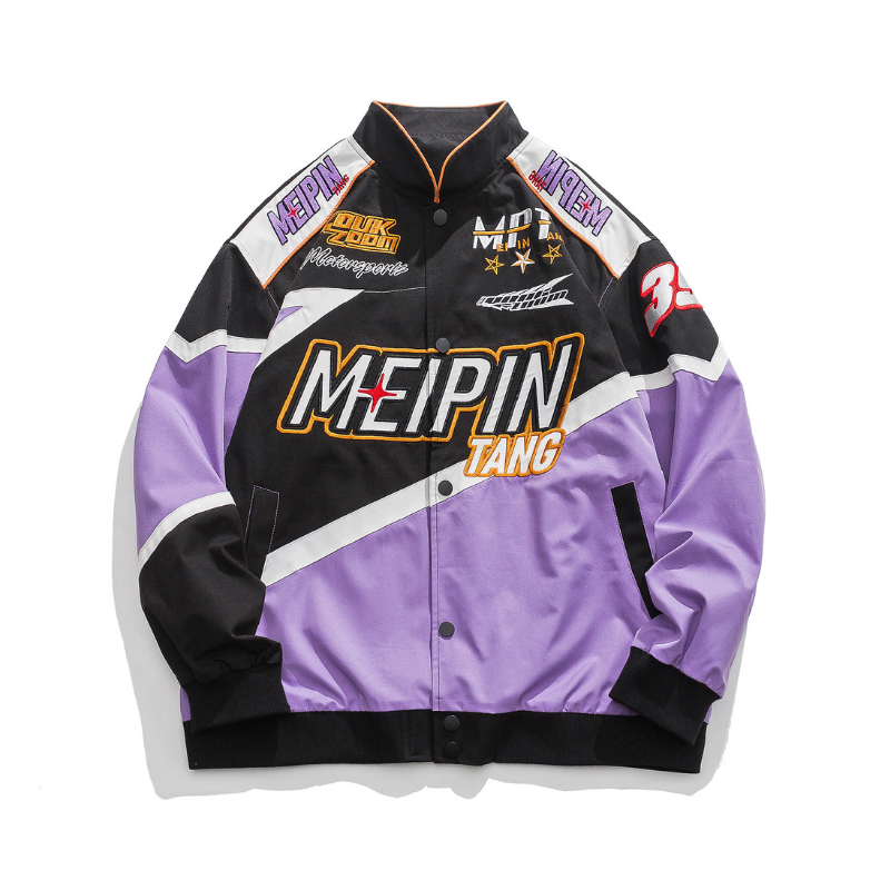 Urban High Street Motorcycle Style Jacket