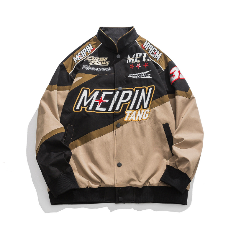 Urban High Street Motorcycle Style Jacket