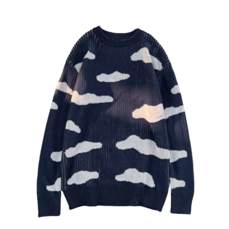 Loose Cloud Knit Sweater