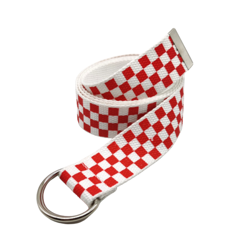 Casual Chessboard Nylon Belts