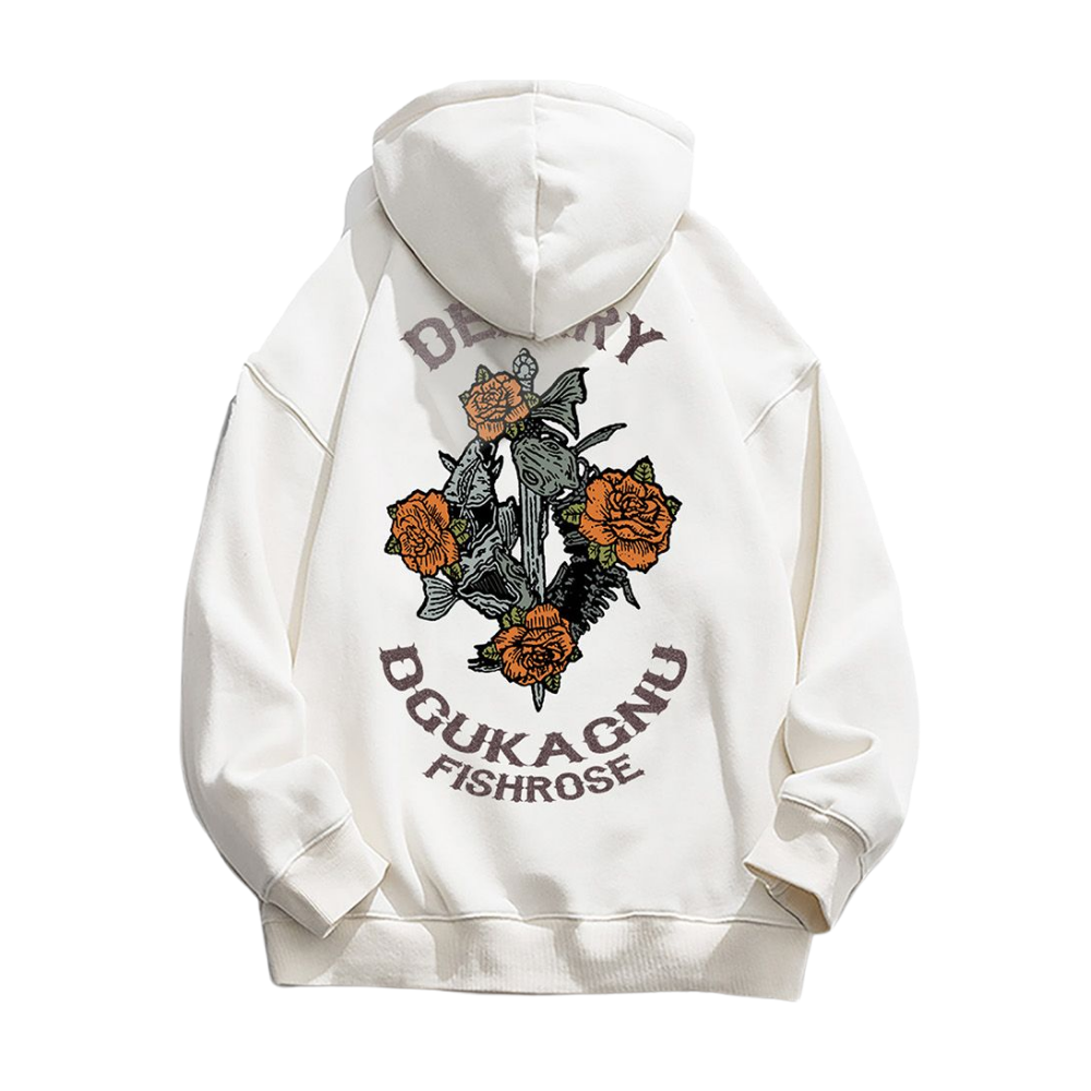 Vintage Graphic Sloppy Hoodies