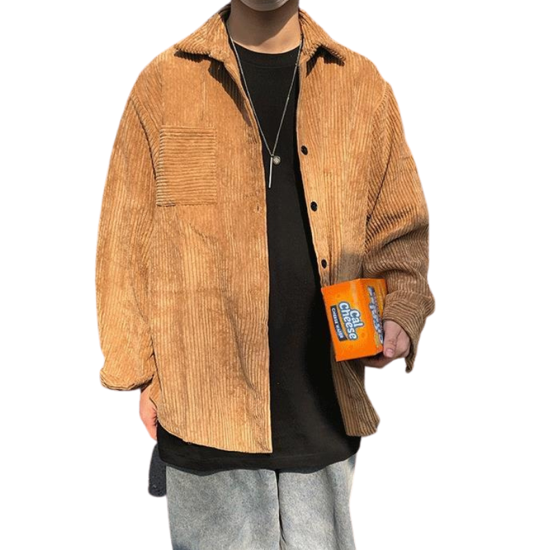 High Street Corduroy Full Button Jacket