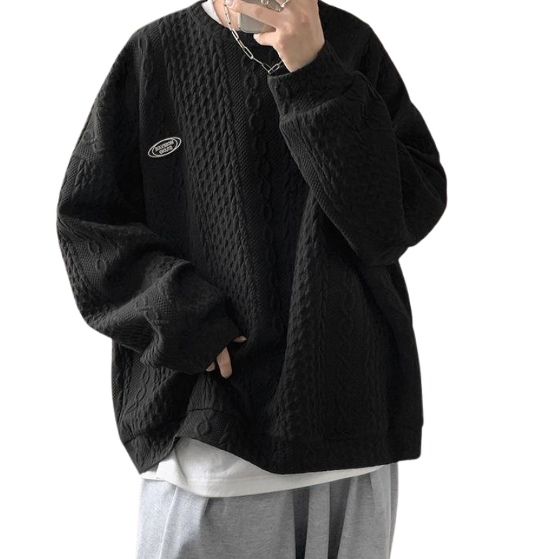 Urban Street Embossed Sweatshirt