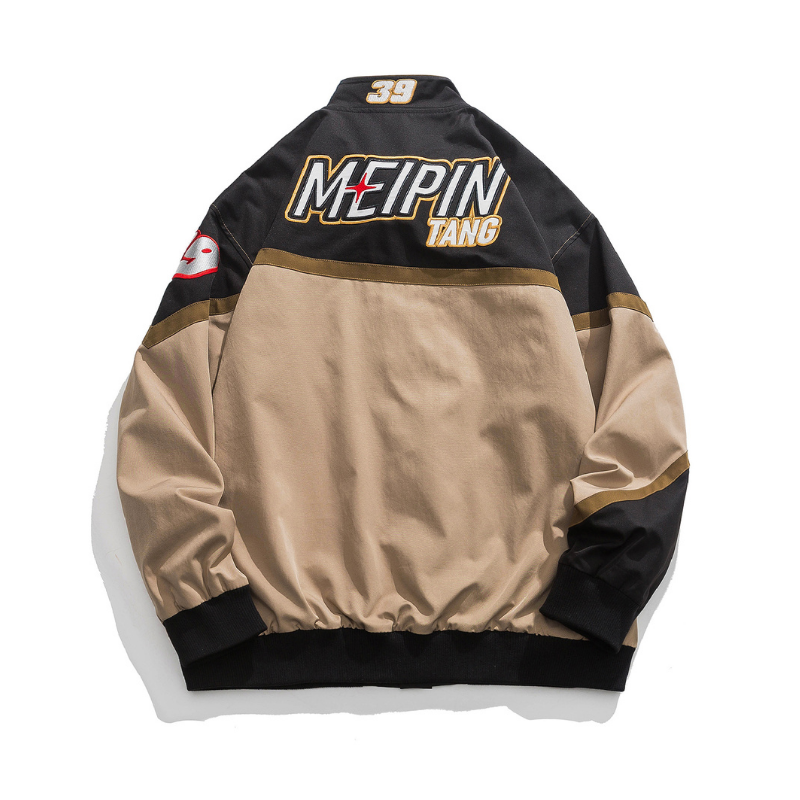 Urban High Street Motorcycle Style Jacket