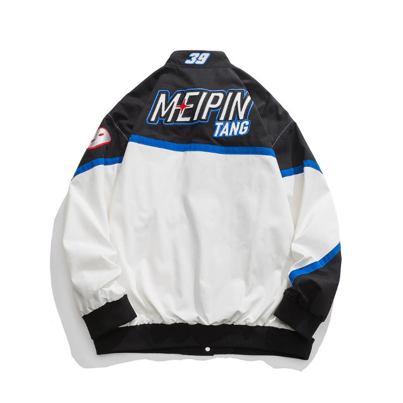 Urban High Street Motorcycle Style Jacket