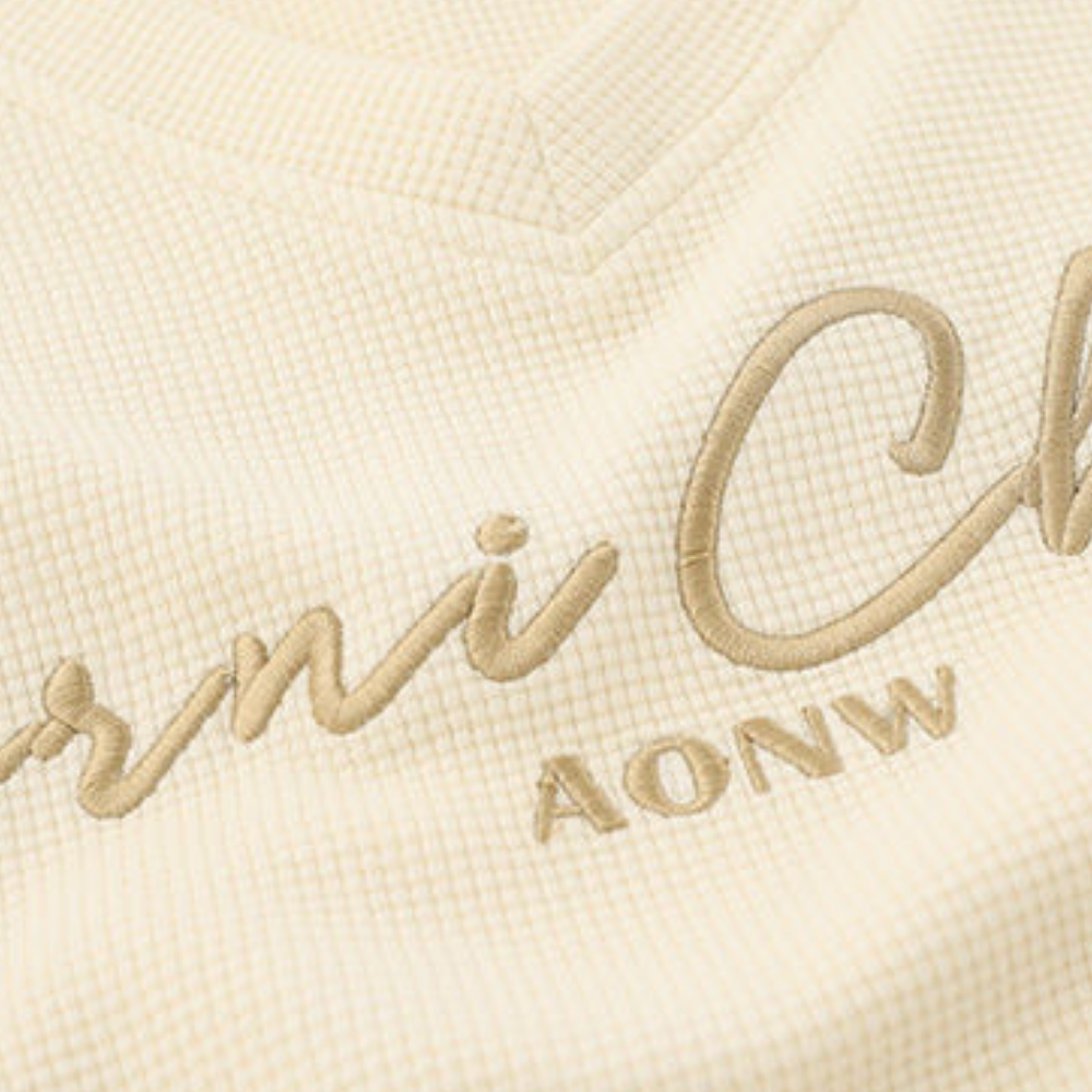 Women's Halter Solid Color Waffle Hoodie