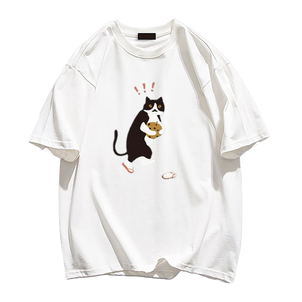 Cookie-stealing Cat T-shirt