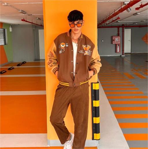 Vintage Street Bold Embroidery Jacket