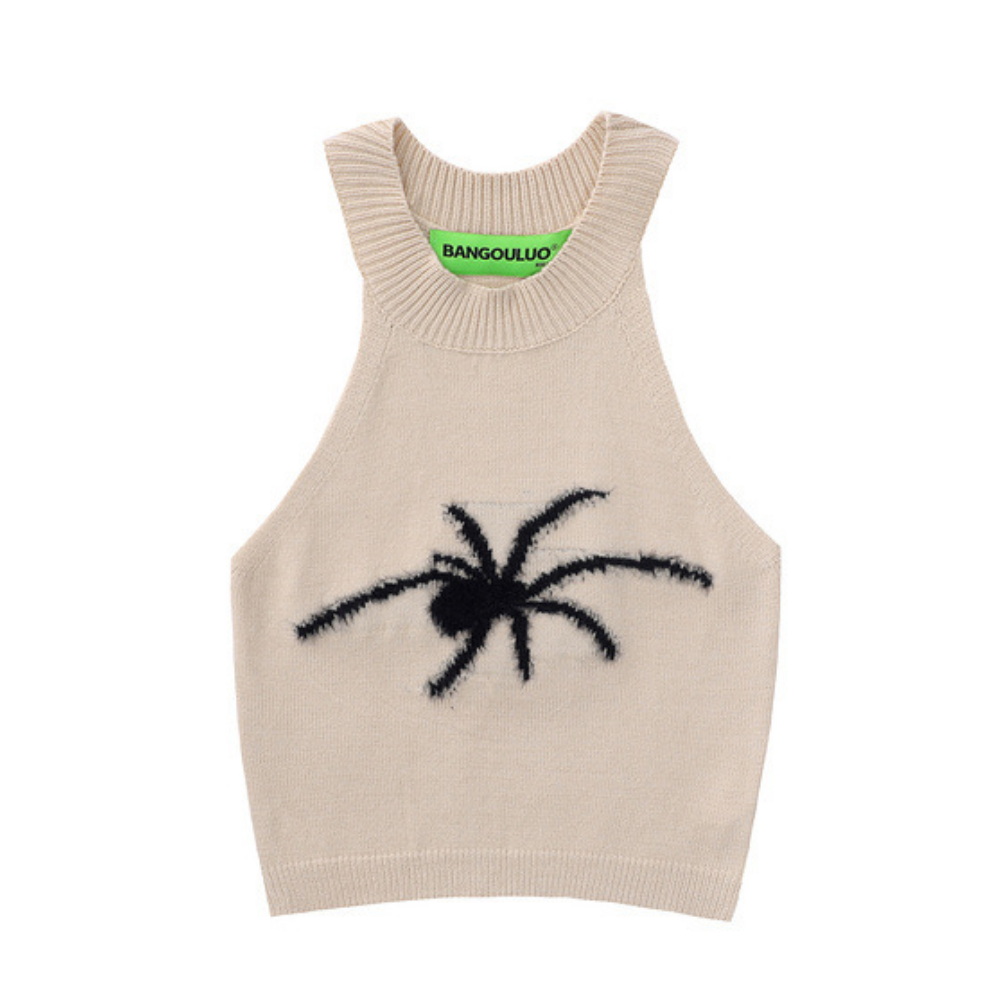 Women's Hottie Spider Knit Cami Top