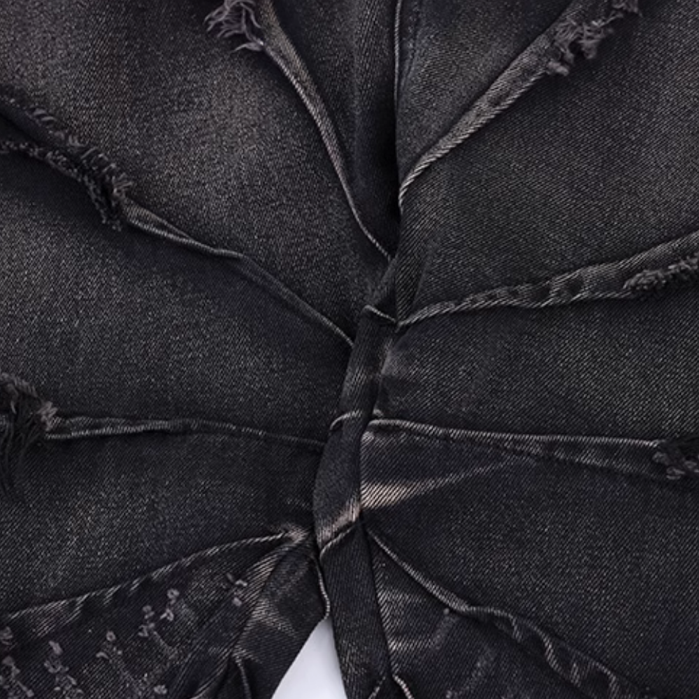 Women's High Street Heavyweight Washed Jeans