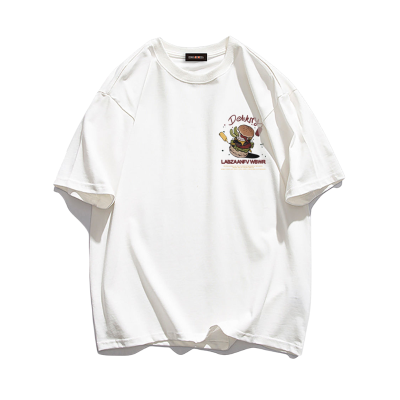 Vintage Cartoon Print T-Shirt