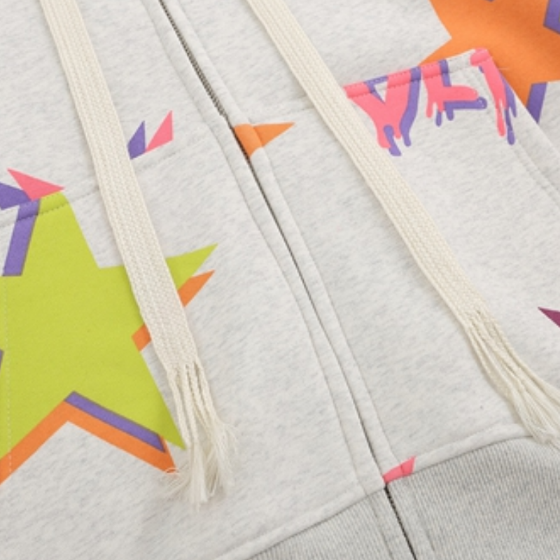 split color hoodie for all