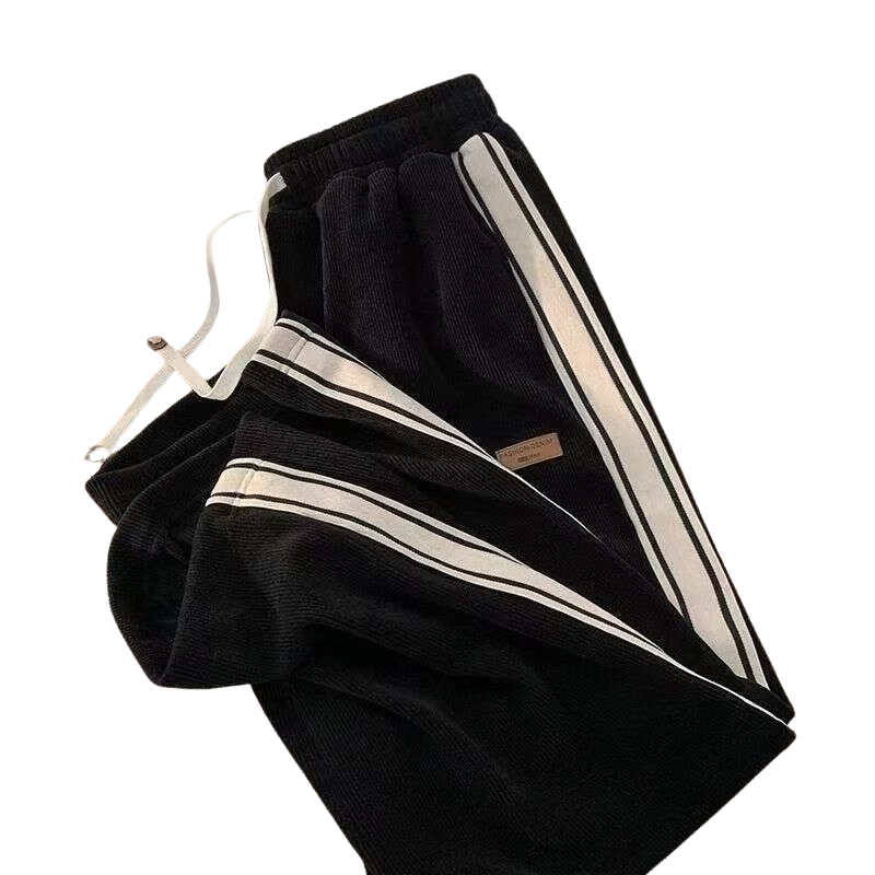 Street Contrast Casual Sweatpants