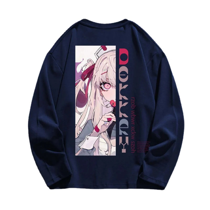 Academic Girl Letter Sweatshirt