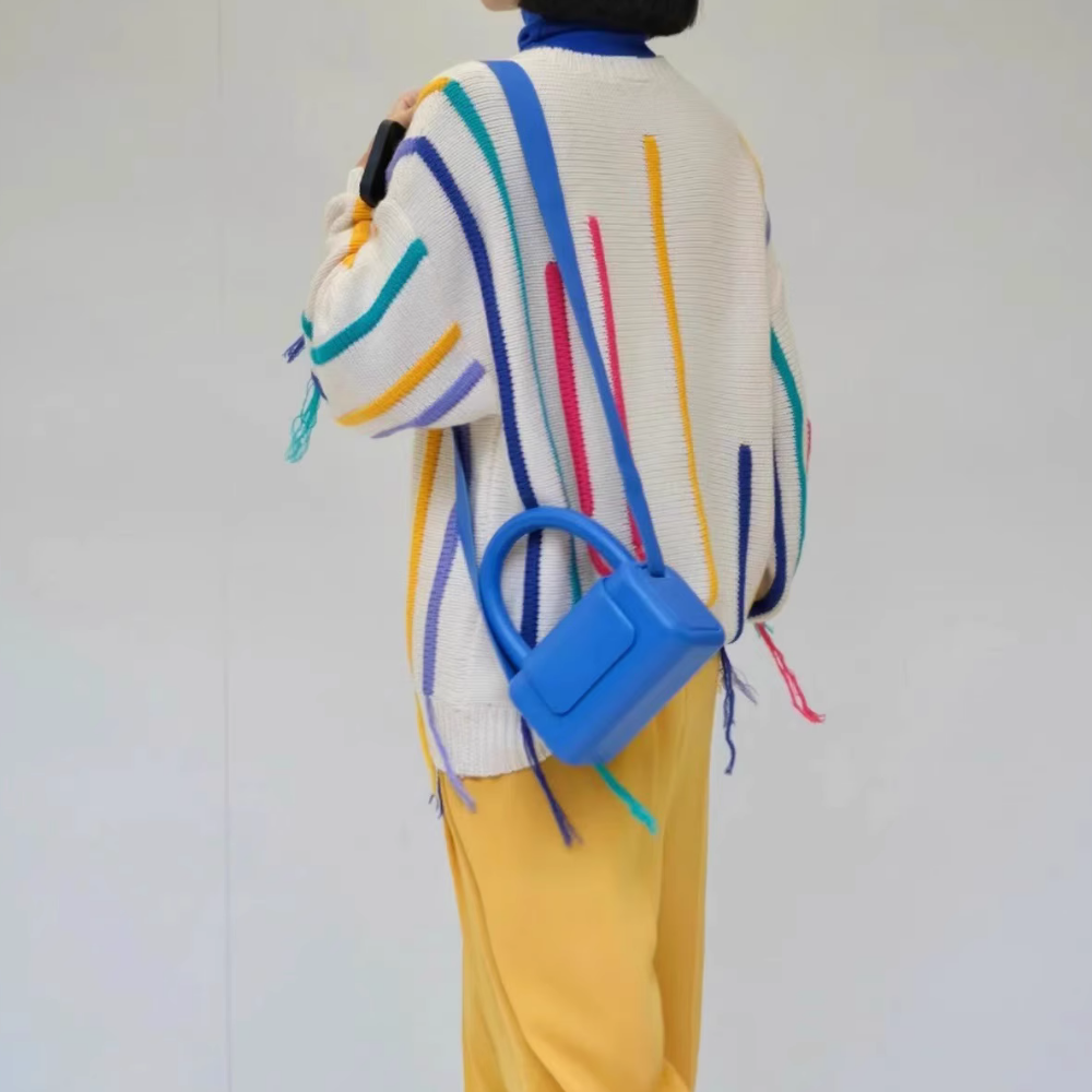 Women's Color Striped Sweater