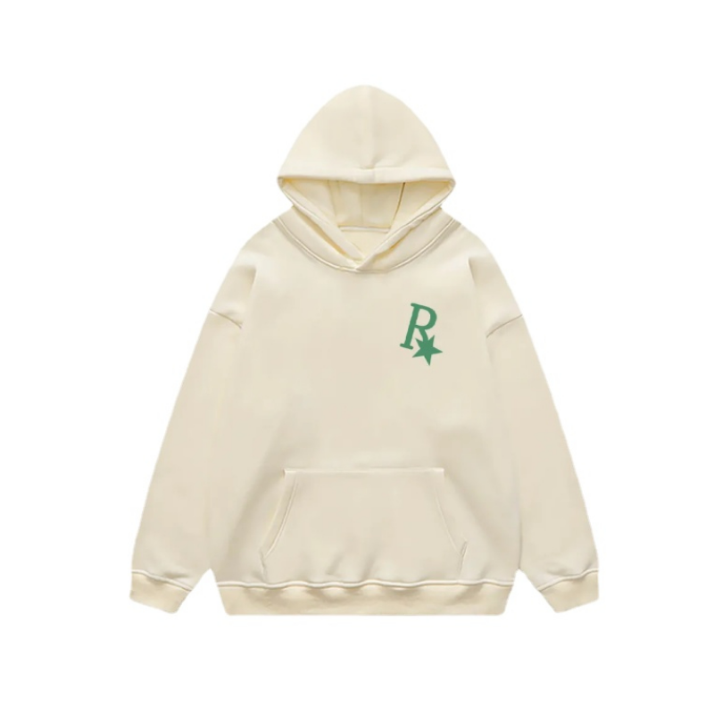 High Street R Star Letter Hoodie
