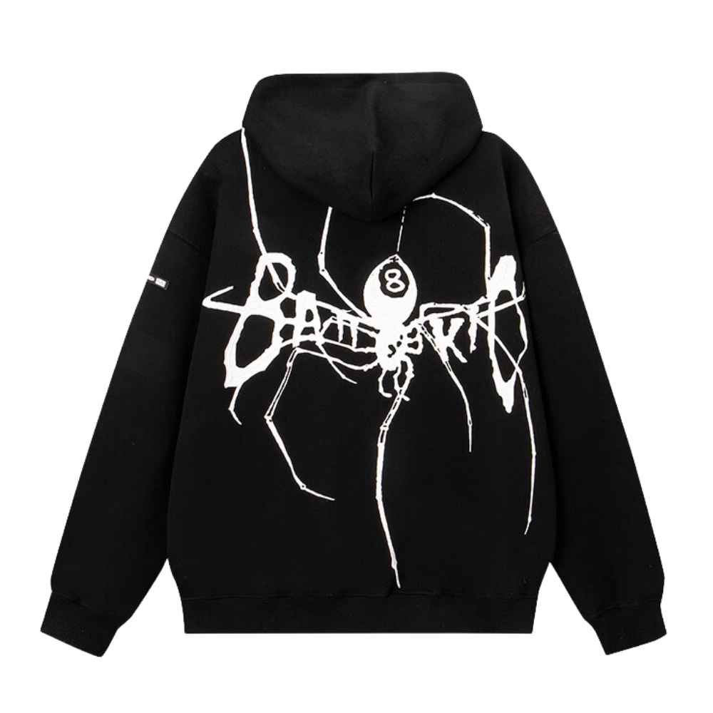 Women's Hip Hop Spider Hoodie