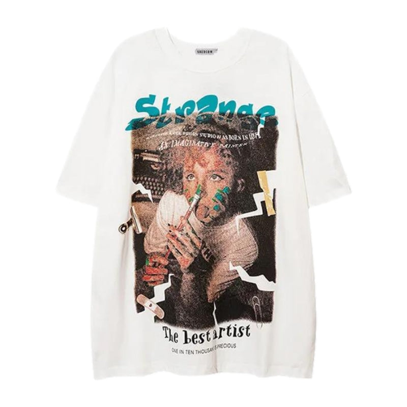 RAMPAGE Retro Print T-shirt