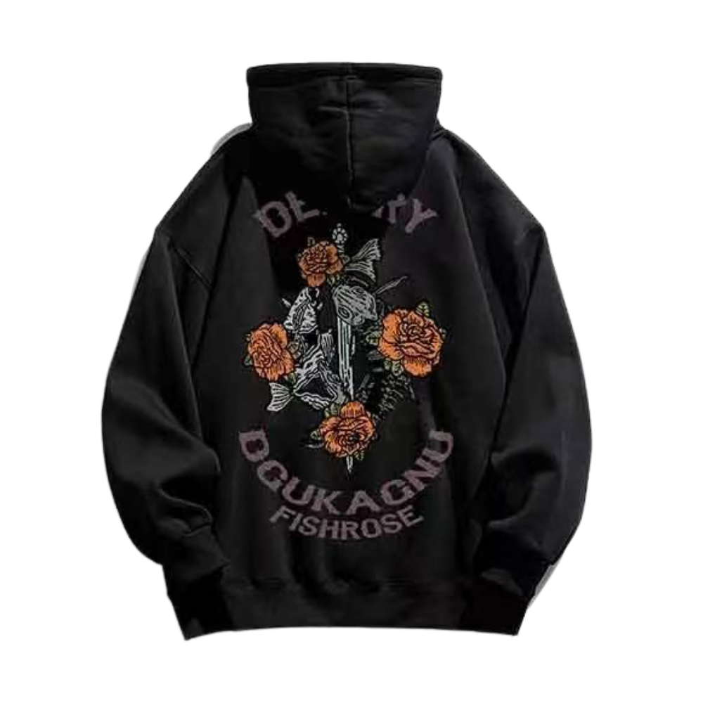 Vintage Graphic Sloppy Hoodies