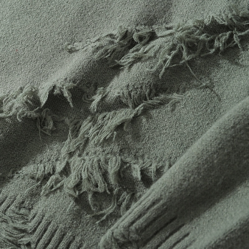 High Street Plain Torn Sweater