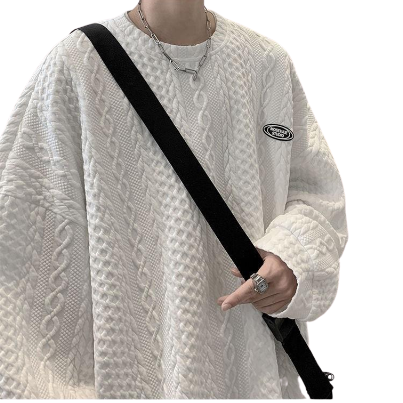 Urban Street Embossed Sweatshirt