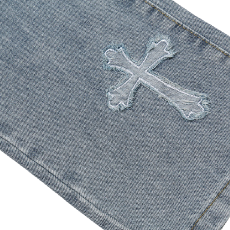 Vintage Pure Patch Cross Jeans