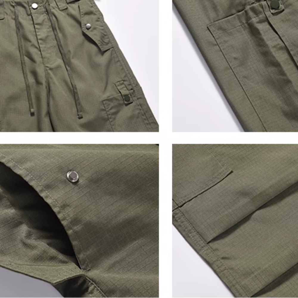 American Retro Multi-Pocket Cargo Pants