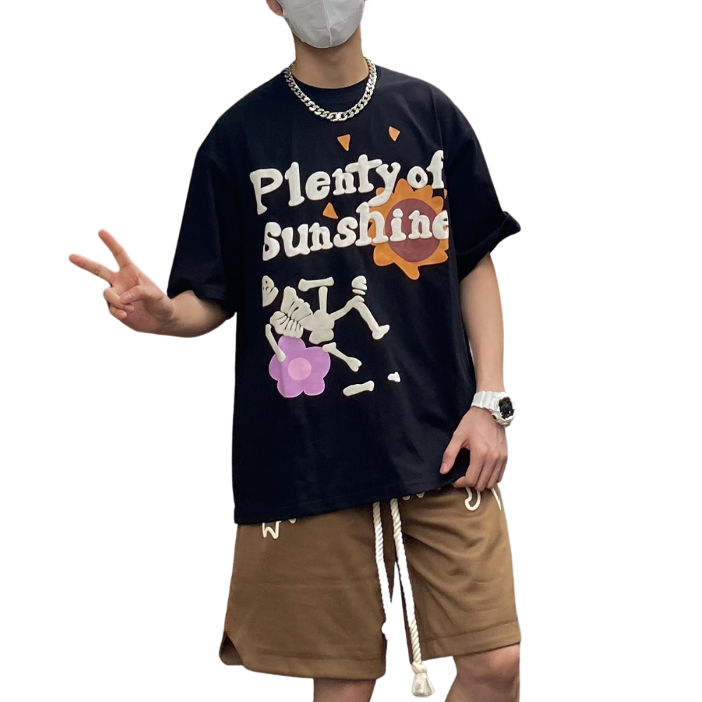 Vintage Bold Skull Graphic T-Shirt