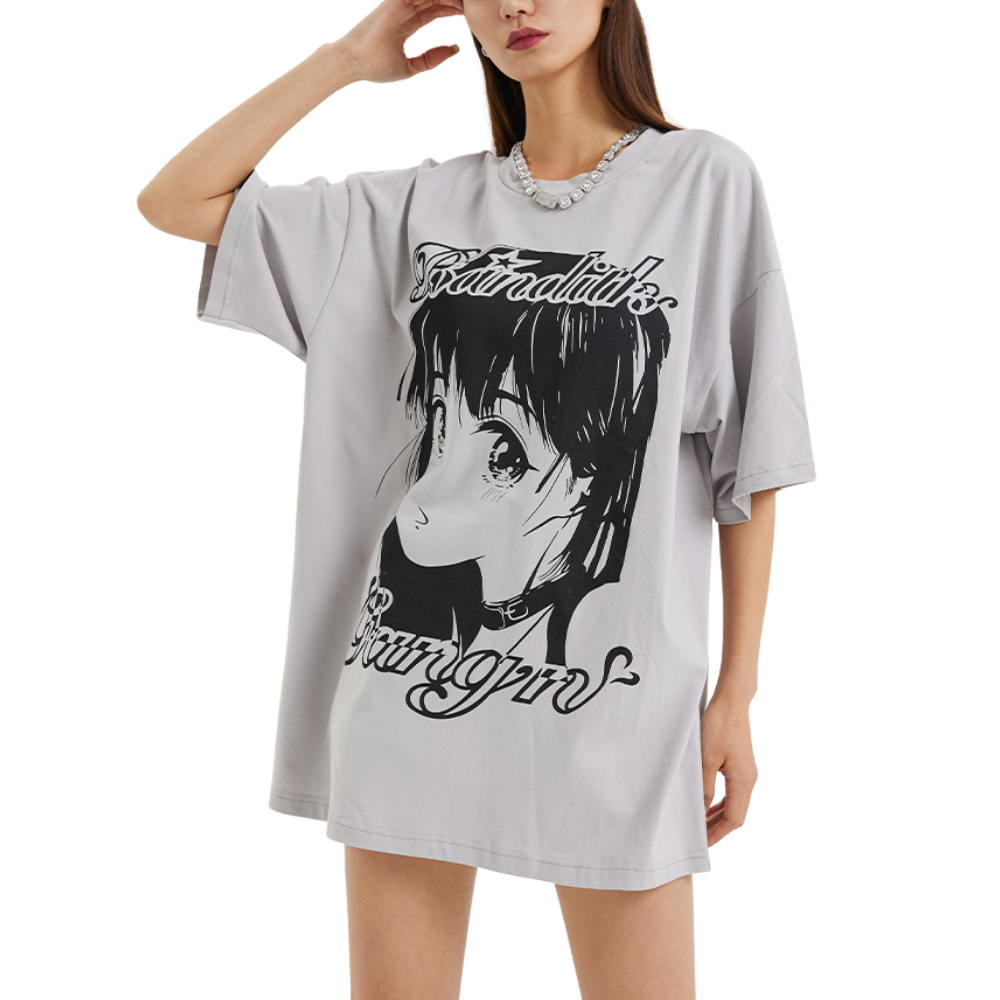 Manga Girls Graphic T-Shirt