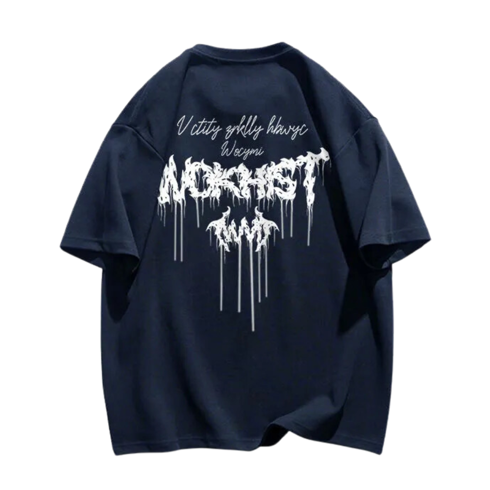 High Street Letter Print T-shirt