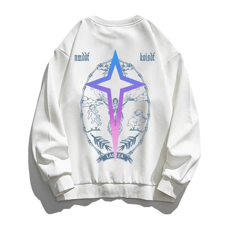 High Street Letter Graphic Sweatshirt