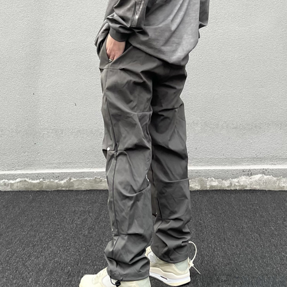High Street Rivet Braided Rope Sweatpants