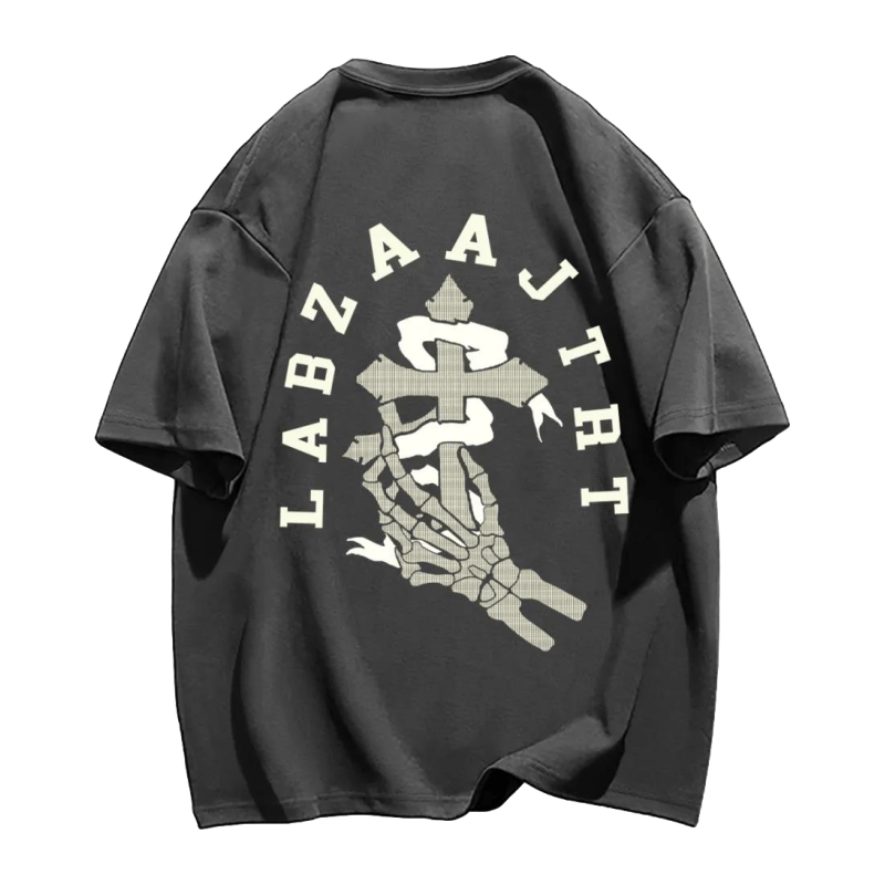 Bold Hand Bone Graphic T-Shirt