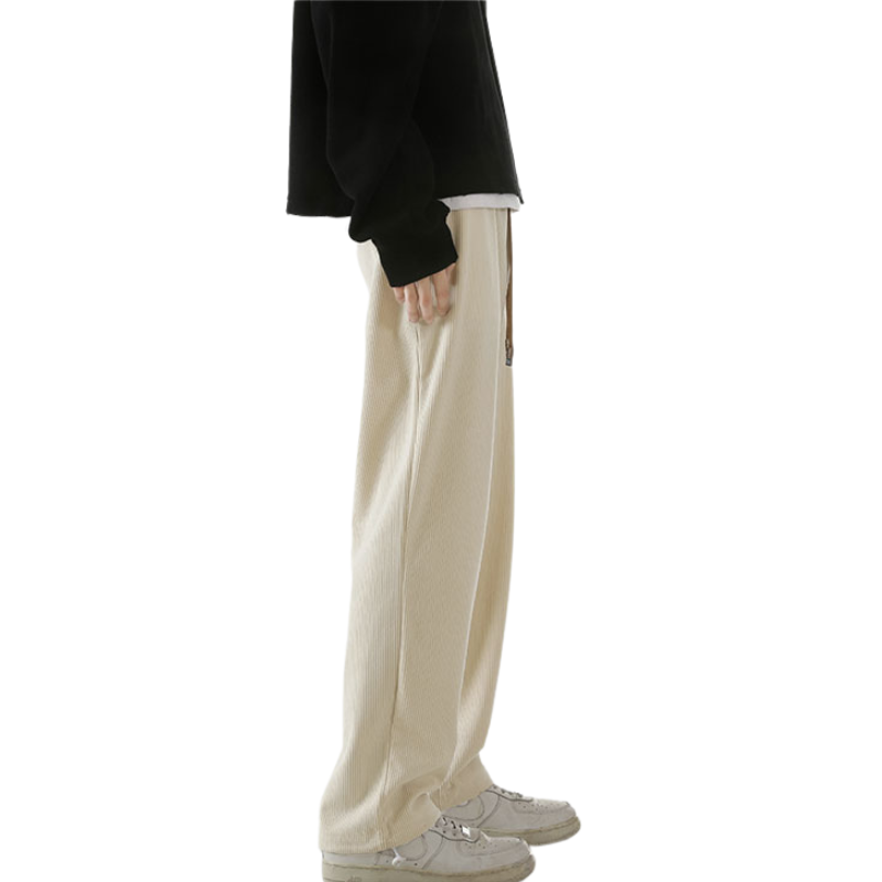 Solid Color Slim Sweatpants