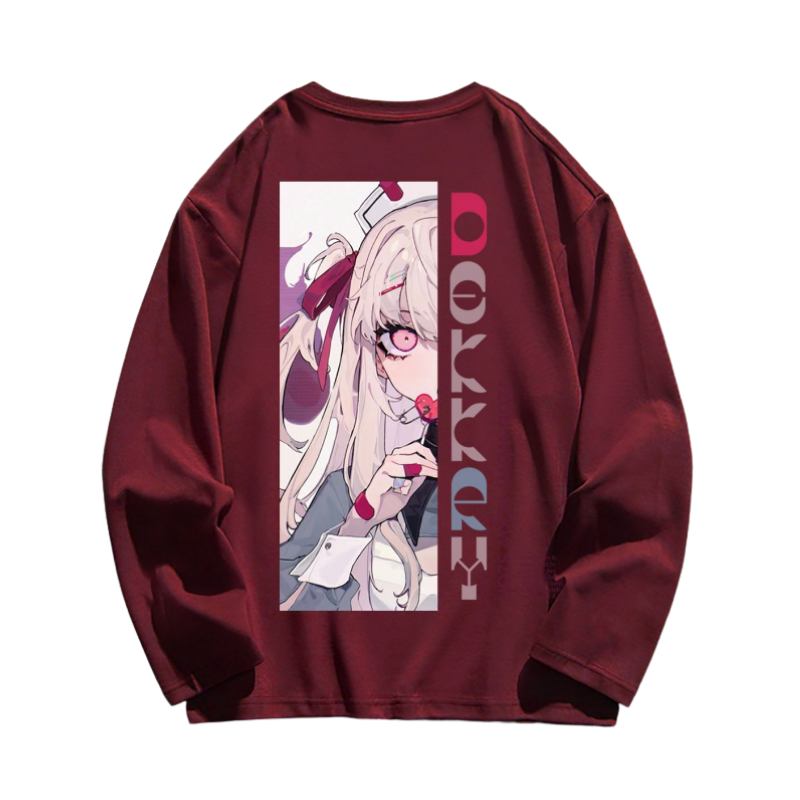 Academic Girl Letter Sweatshirt