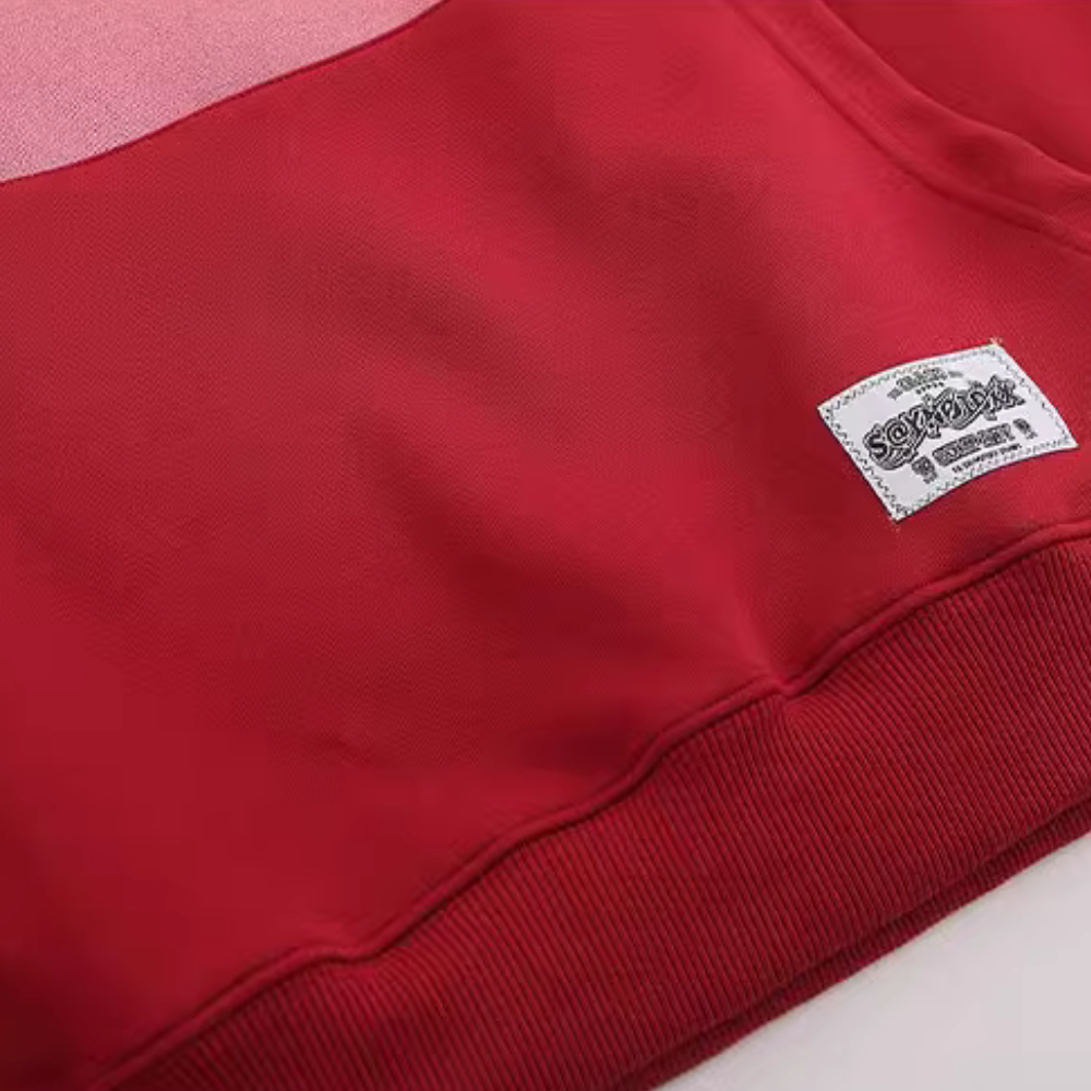 Women's Star Towel Embroidery Gradient Hoodie