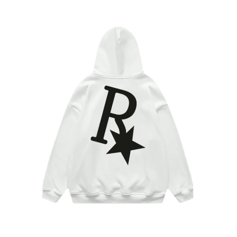 High Street R Star Letter Hoodie