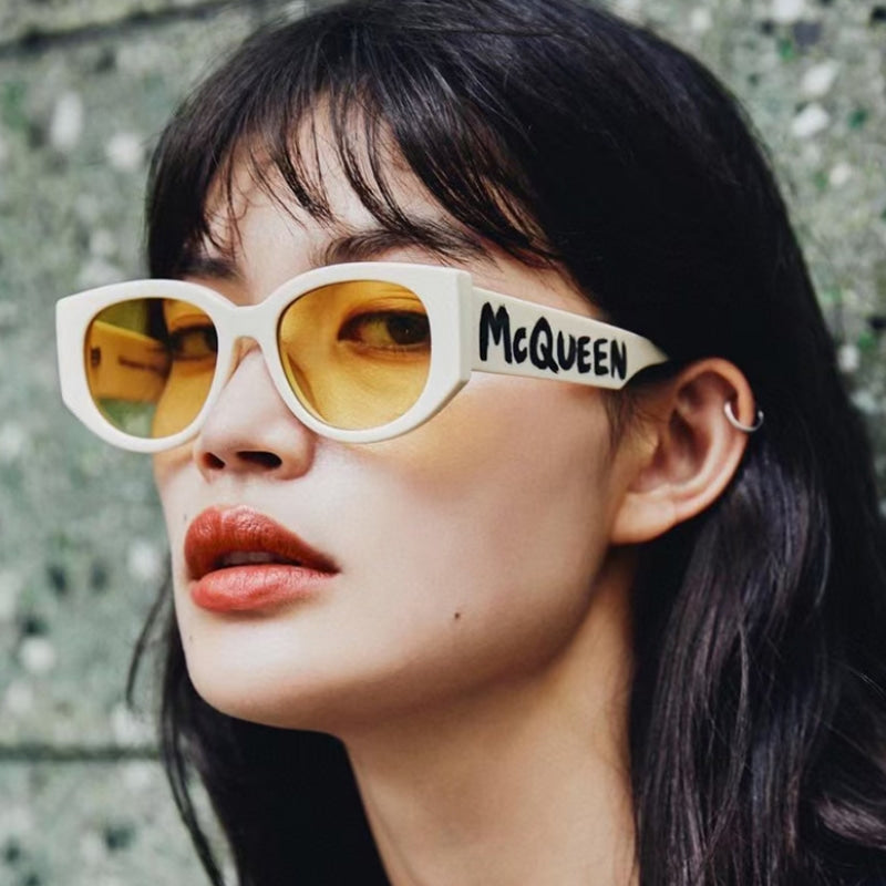 Vintage Oval Sunglasses