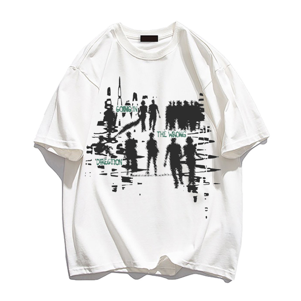Urban Silhouette Print T-shirt