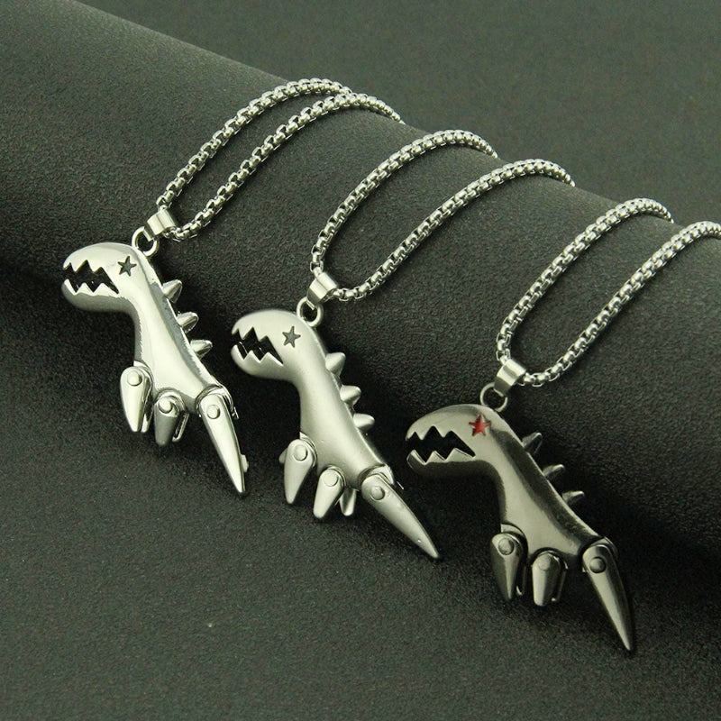 Dinosaur Pendant Necklaec