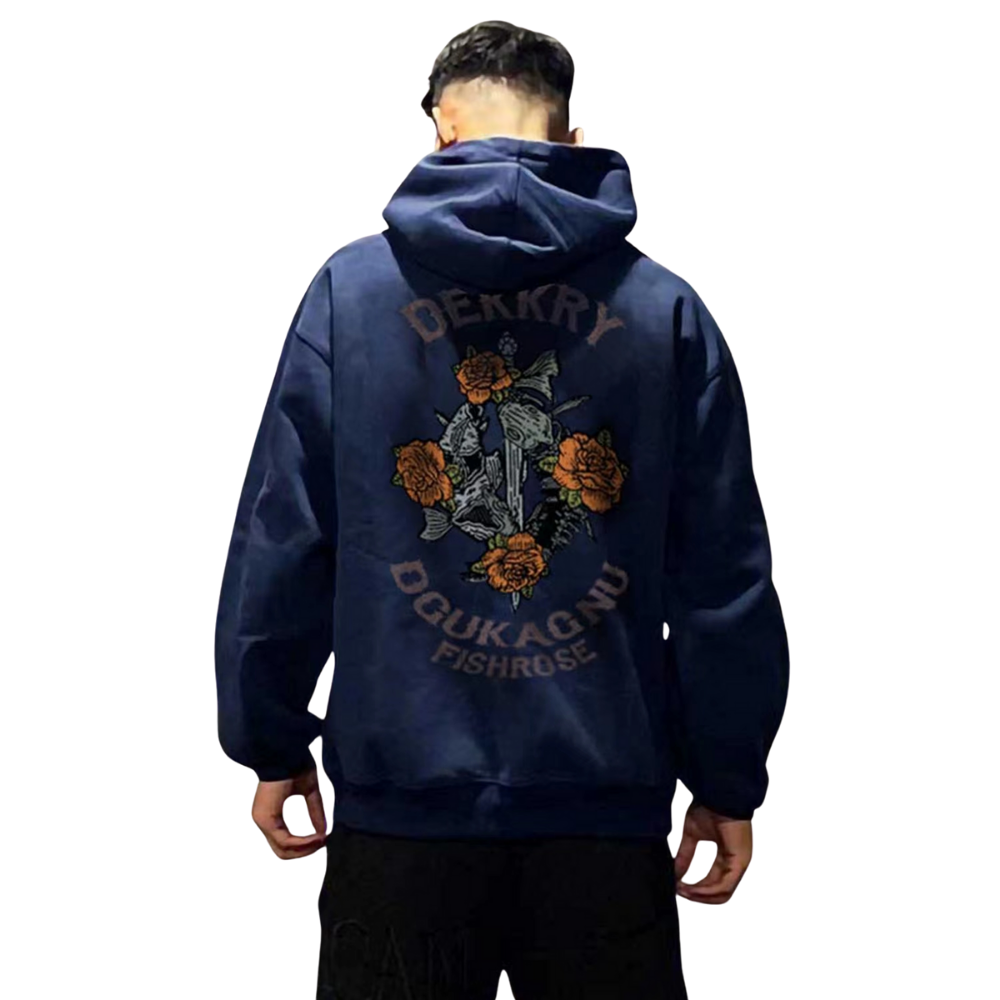 Vintage Graphic Sloppy Hoodies