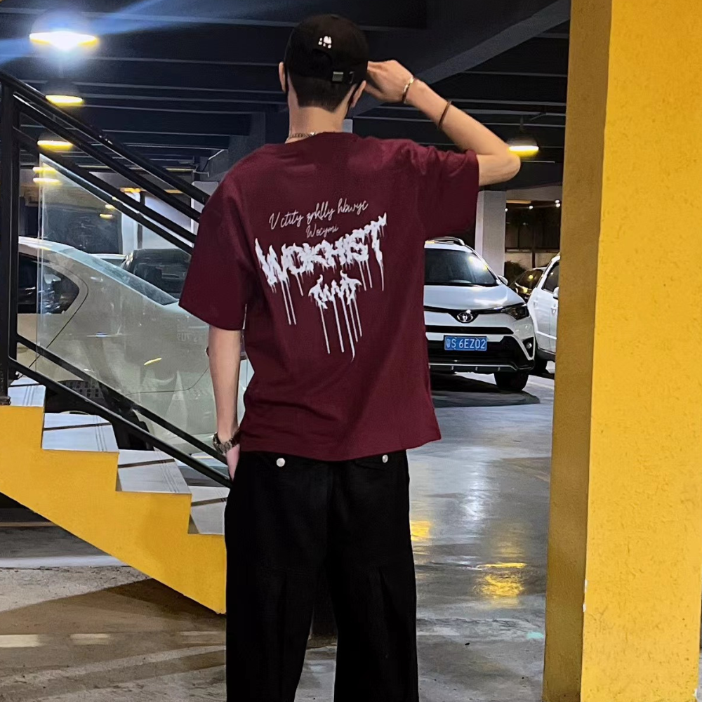 High Street Letter Print T-shirt